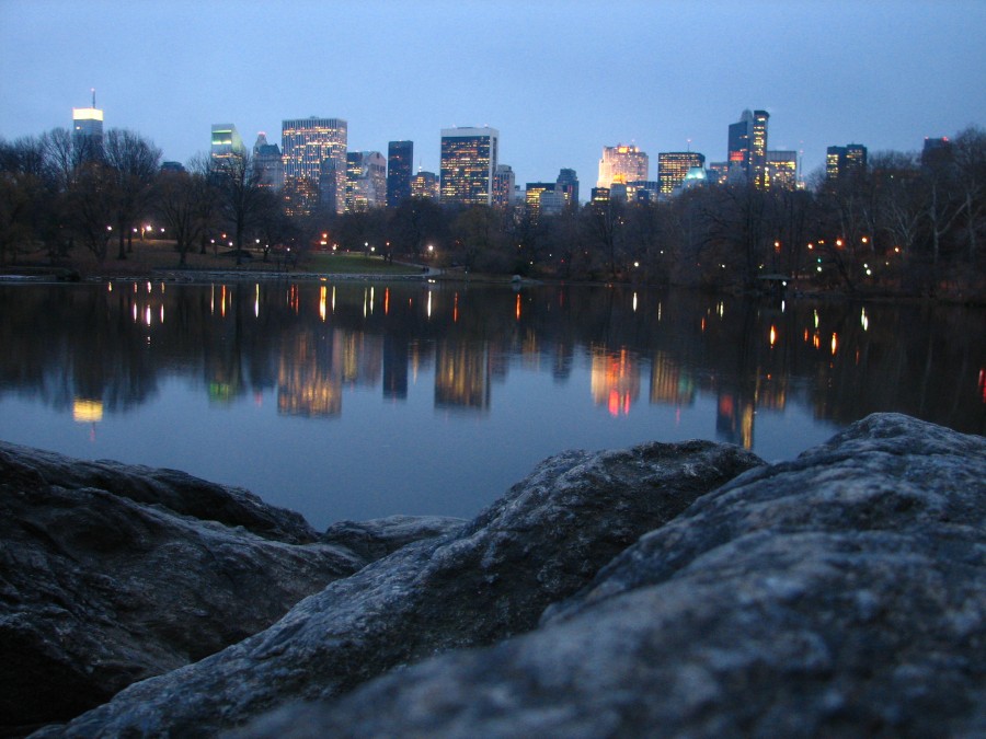 Central Park at Dusk