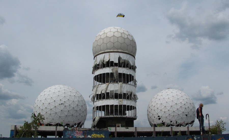 Kite over the Main Building