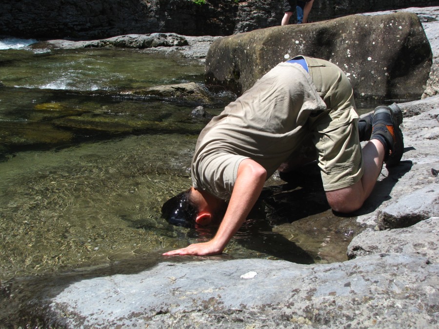 Brainfreeze in the Ordesa National Park