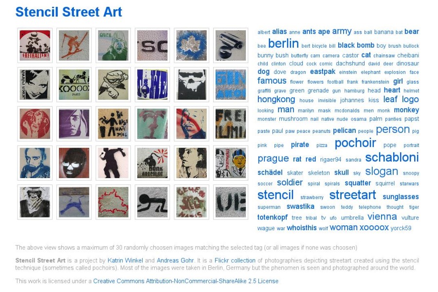 Stencil Street Art Screenshot